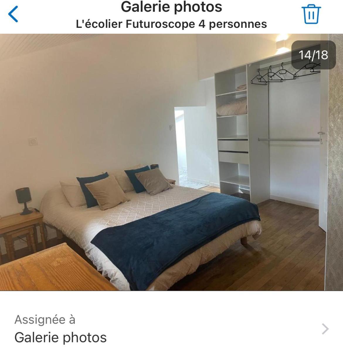 L'Ecolier Futuroscope 4 Personnes Apartment Beaumont  Luaran gambar